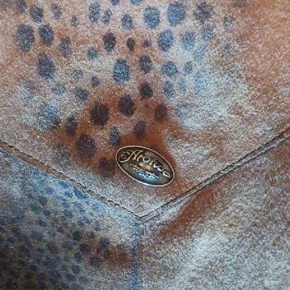 Arohoe Bohemian Soft Leather & Fur Fringe Shoulder Bag - Picture 8 of 16